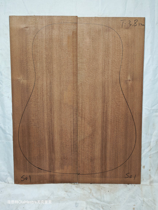 S01 sinker redwood guitar top set
