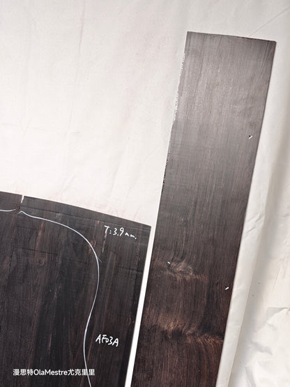 #03 african blackwood back&sides guitar set