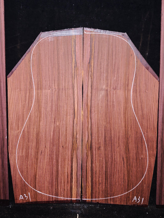 A31 Guatemalan Rosewood back&sides guitar set