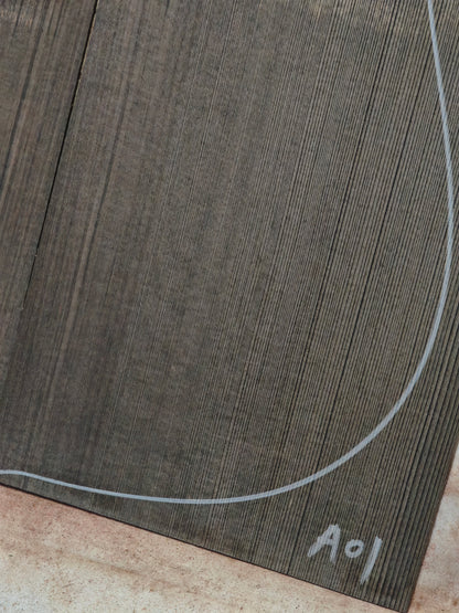 Black 'Dragon Spruce' Ancient Sinker Chinese Spruce guitar top