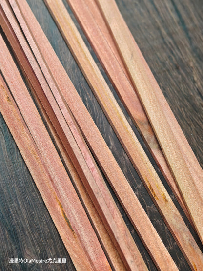 Pink Ivory wood guitar binding