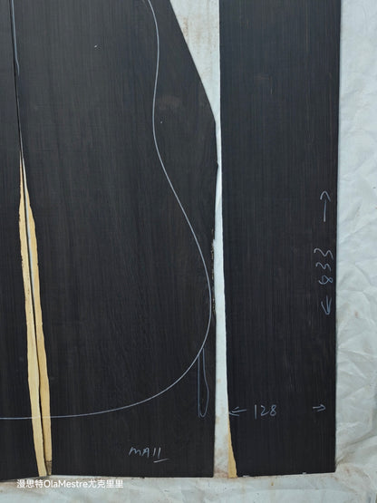 MA11 Quartersawn african blackwood back&sides guitar set
