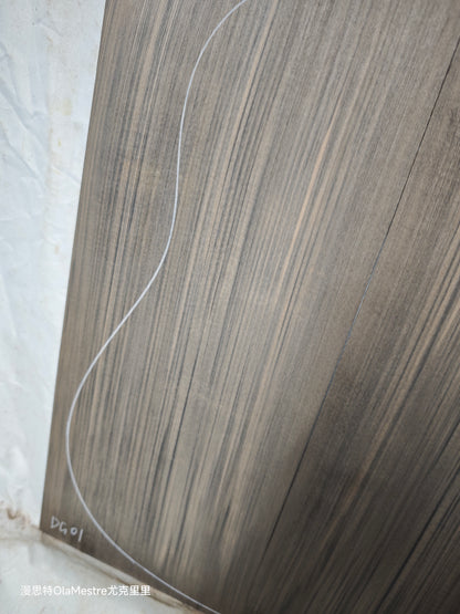 #DG01 Black 'Dragon Spruce' Ancient Sinker Chinese Spruce guitar top