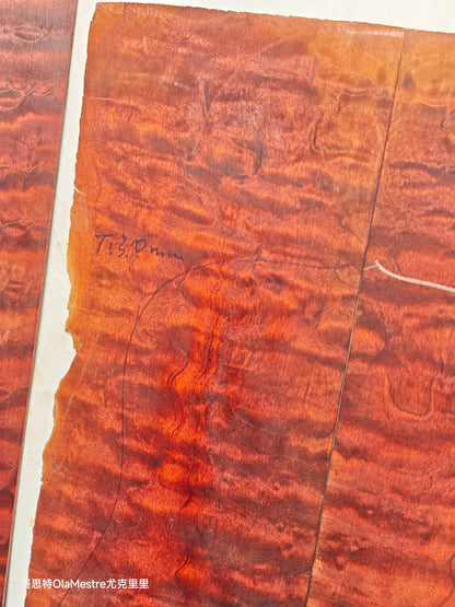 THE TREE honduran mahogany guitar backs&sides set