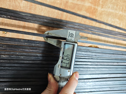 African Blackwood guitar binding