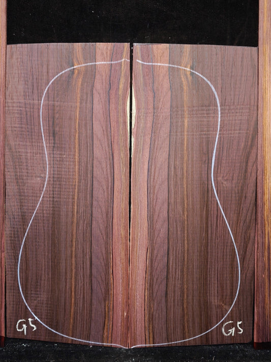 G5 Striped Guatemalan Rosewood back&sides guitar set