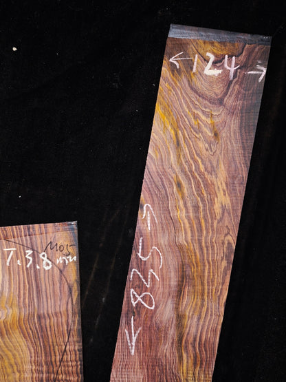 M05 curly Quartersawn cocobolo back&sides guitar set