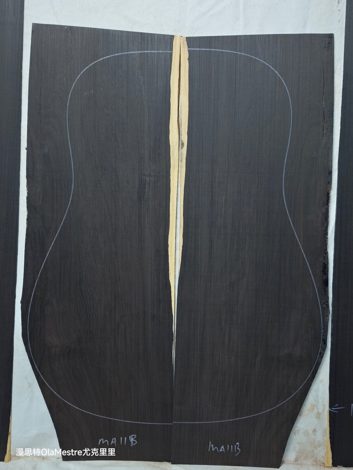 MA11 Quartersawn african blackwood back&sides guitar set