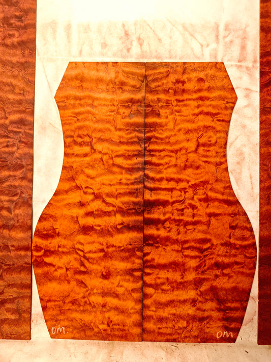 THE TREE honduran mahogany guitar backs&sides set