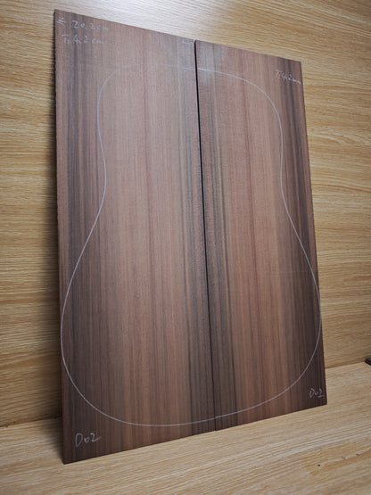 Master Grade sinker redwood guitar top set #D02