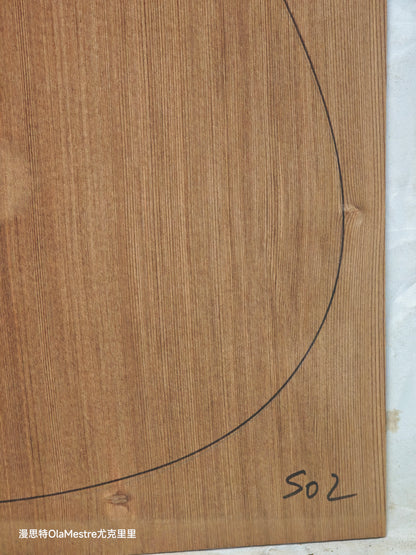 S02 sinker redwood guitar top set