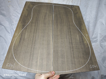 #GD 01 Green 'Dragon Spruce' Ancient Sinker Chinese Spruce guitar top