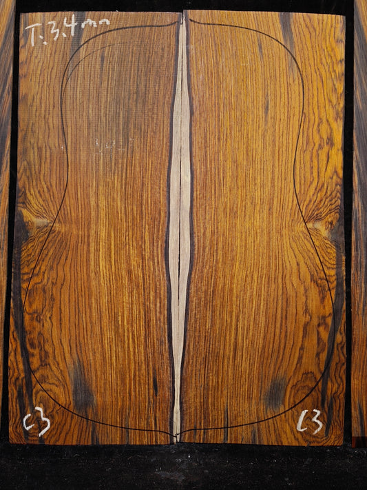 C3 cocobolo back&sides guitar set