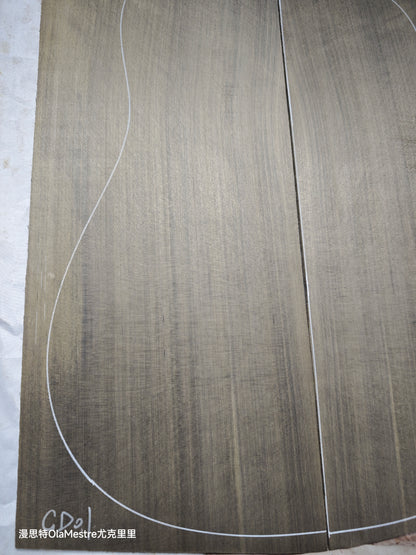 #GD 01 Green 'Dragon Spruce' Ancient Sinker Chinese Spruce guitar top