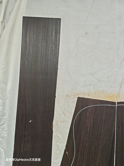 MA03 Quartersawn african blackwood back&sides guitar set with CITES