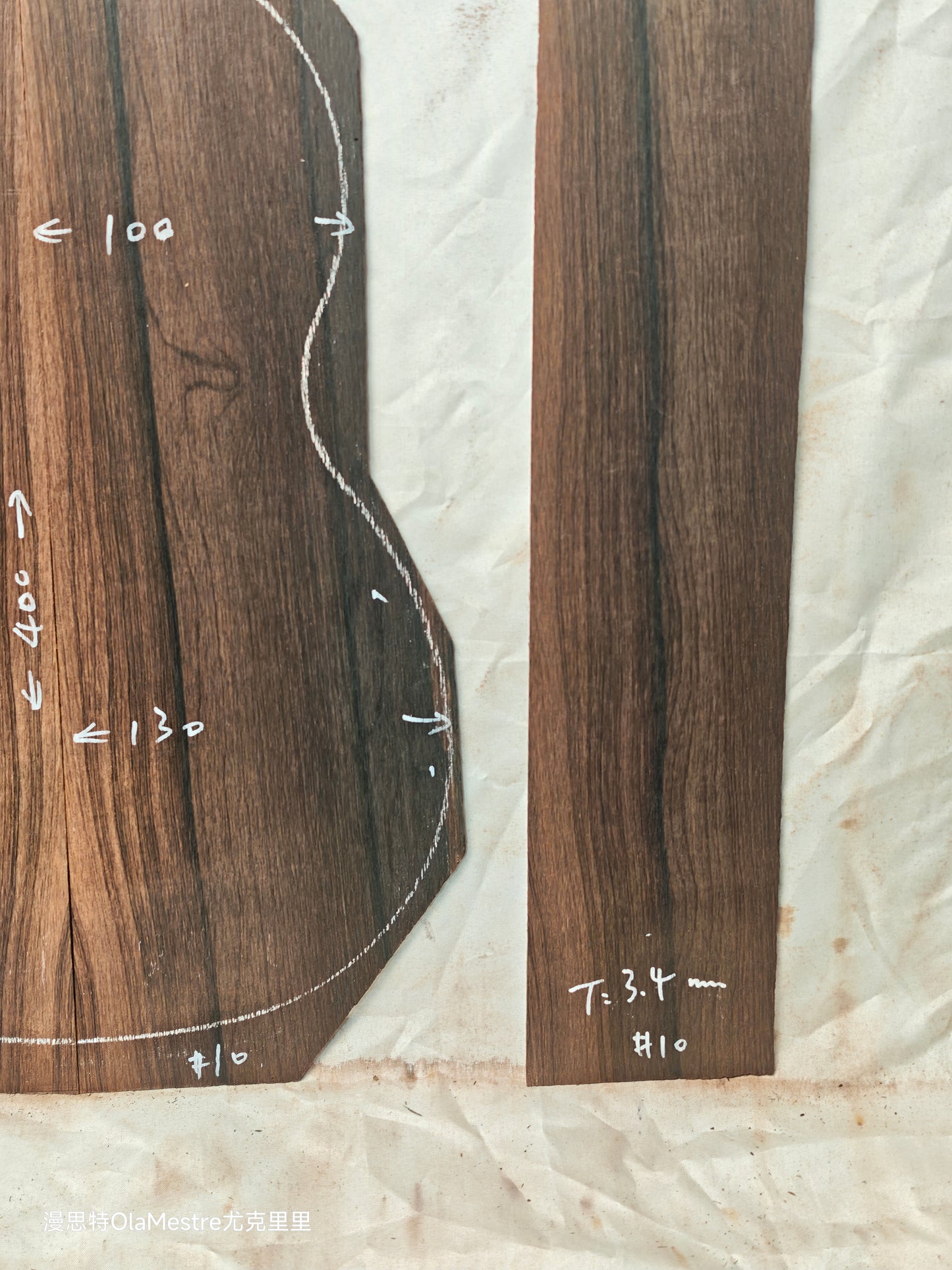 #10 Brazilian Rosewood Ukulele set with CITES-Certified