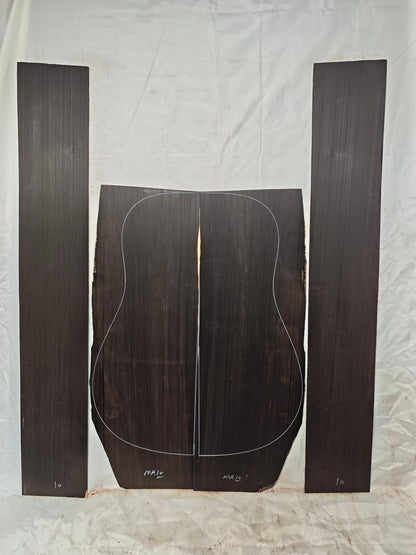 MA10 Quartersawn african blackwood back&sides guitar set