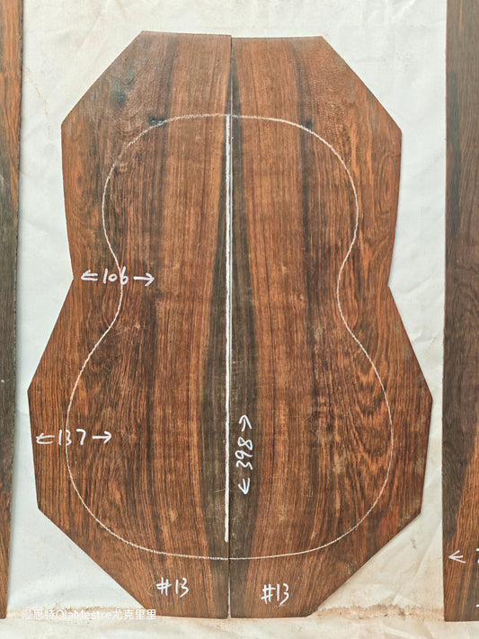 #13 Brazilian Rosewood Ukulele set  with CITES-Certified