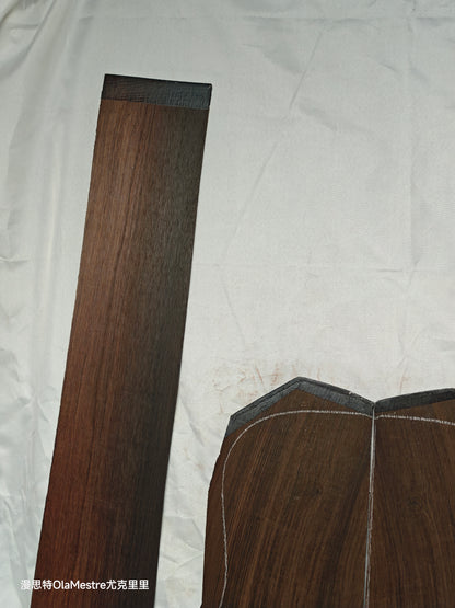 #10 curly quartersawn Brazilian rosewood guitar backs&sides set with CITES