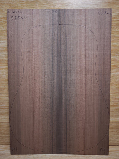 MA sinker redwood guitar top set #D07