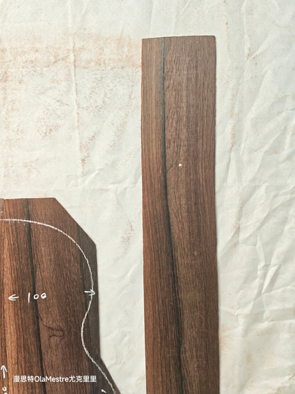 #10 Brazilian Rosewood Ukulele set with CITES-Certified