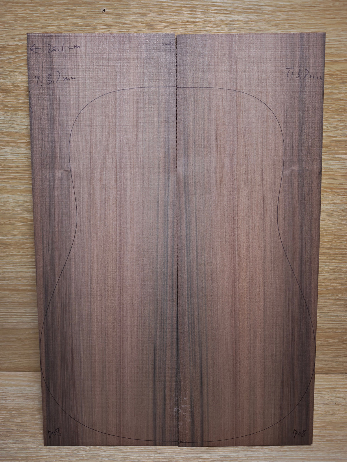 sinker redwood guitar top set #D08