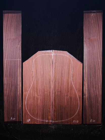 A20 Guatemalan Rosewood back&sides guitar set