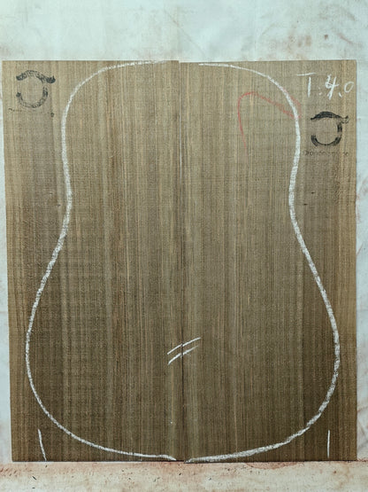 'Dragon Spruce' Ancient Sinker Chinese Spruce guitar top 5250 Years old
