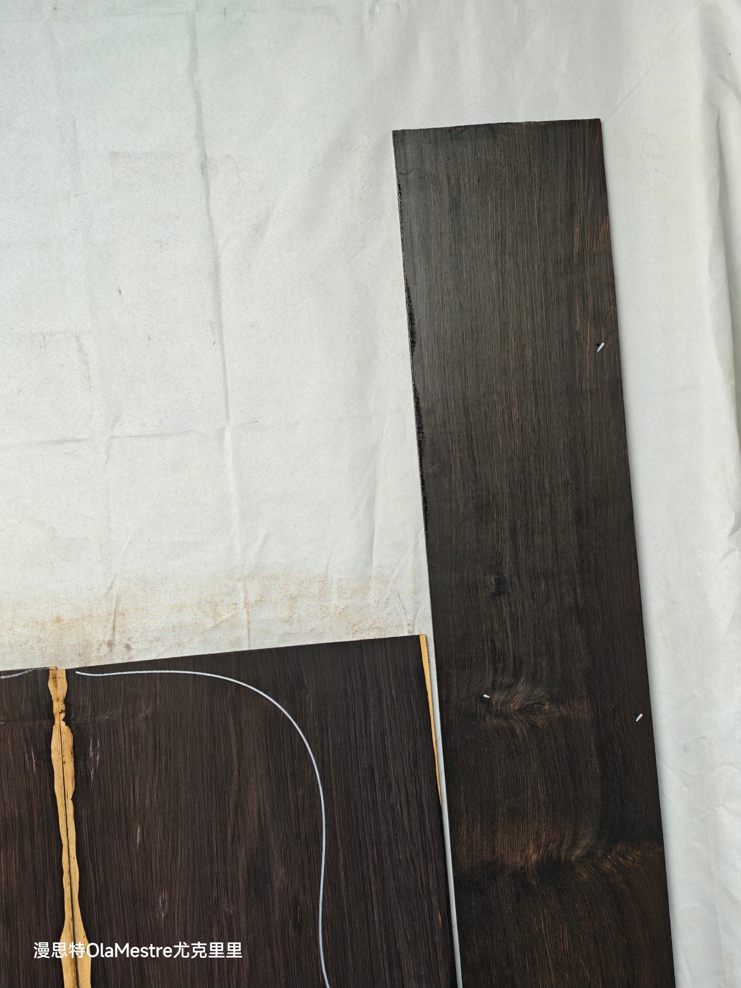 #07 african blackwood back&sides guitar set