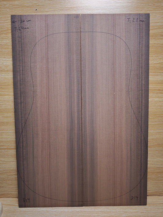 MA sinker redwood guitar top set #D14
