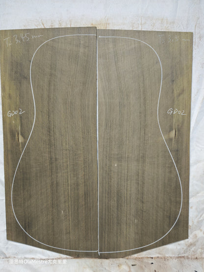 #GD 02 Green 'Dragon Spruce' Ancient Sinker Chinese Spruce guitar top