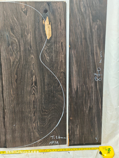 #12 african blackwood back&sides guitar set