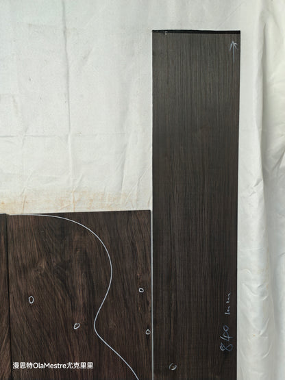 #09 african blackwood back&sides guitar set