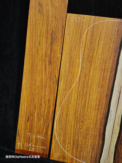 C5 cocobolo back&sides guitar set