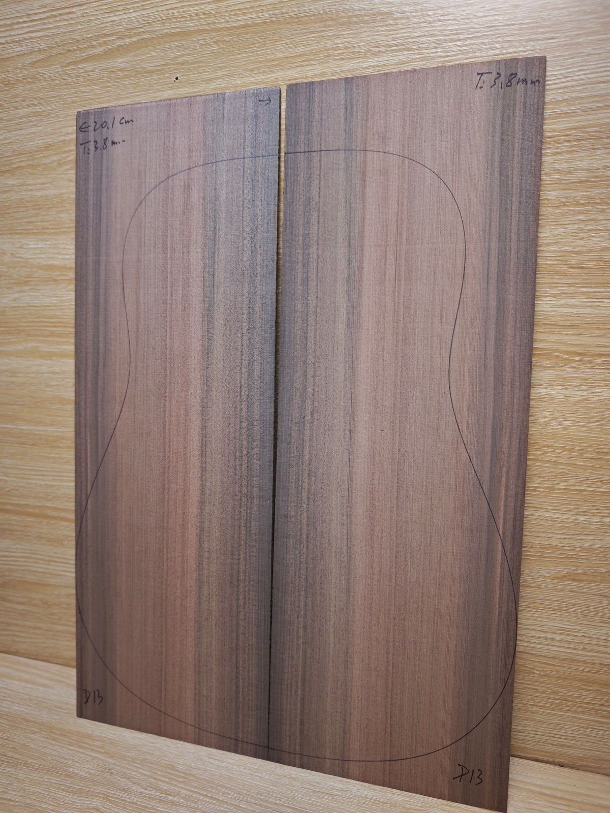 MA sinker redwood guitar top set #D13