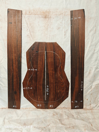 #13 Brazilian Rosewood Ukulele set  with CITES-Certified