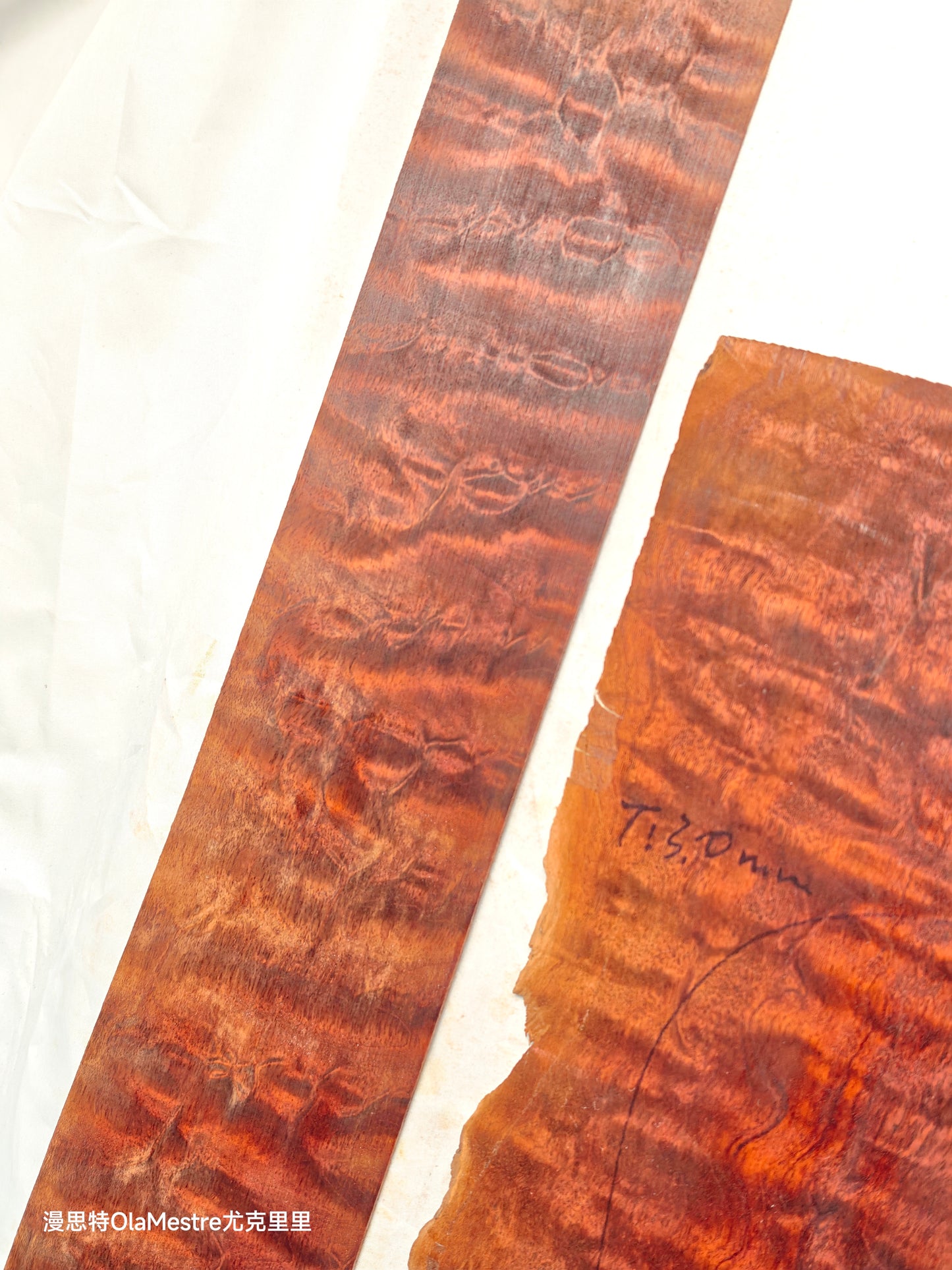 THE TREE honduran mahogany guitar backs&sides set