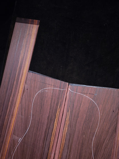 G1 Striped Guatemalan Rosewood back&sides guitar set