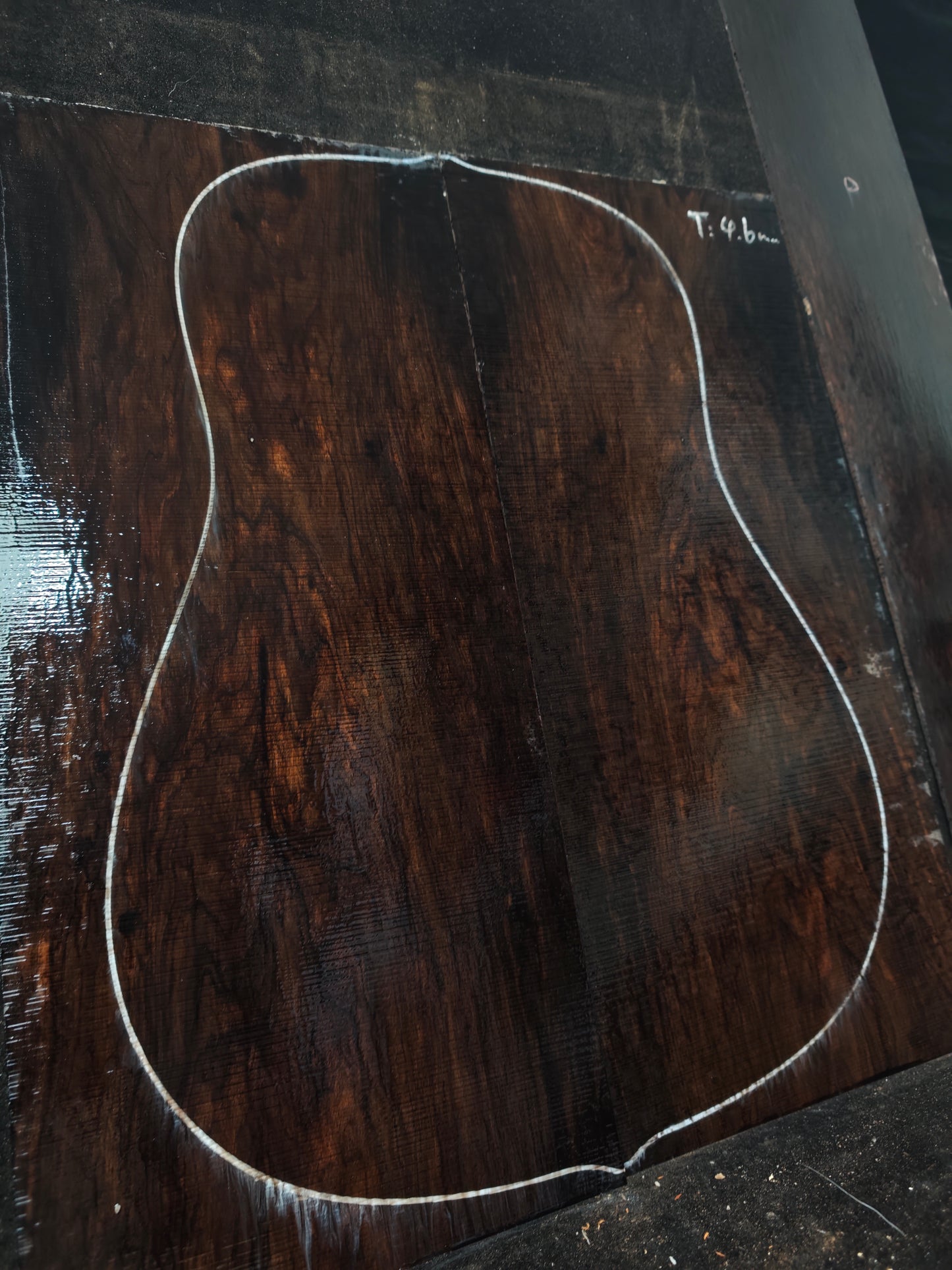 african blackwood back&sides guitar set