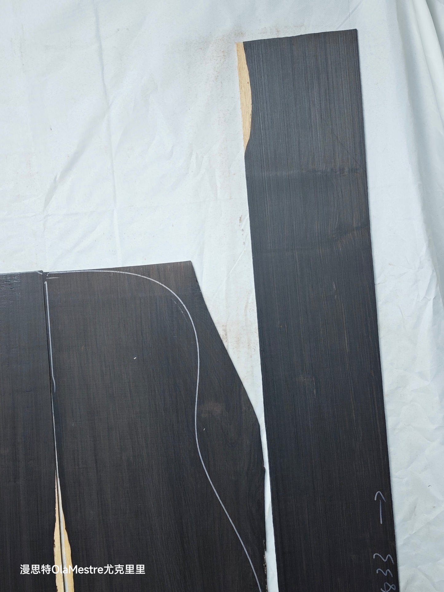 MA11 Quartersawn african blackwood back&sides guitar set