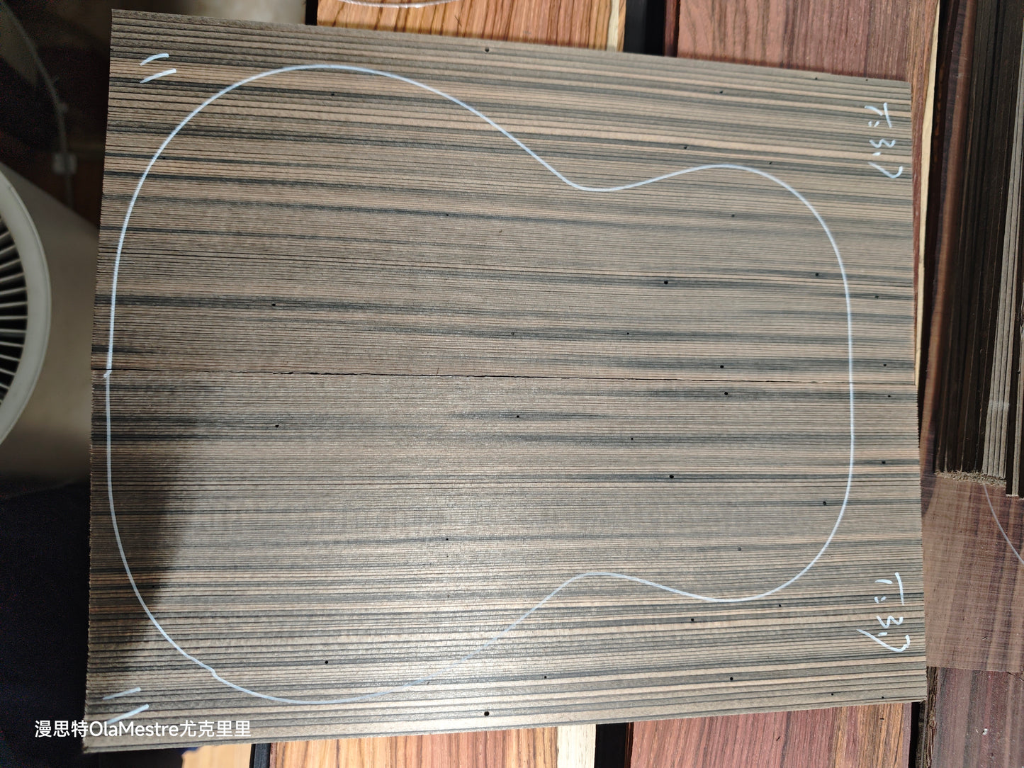 Ancient Dragon Spruce tenor ukulele top sets