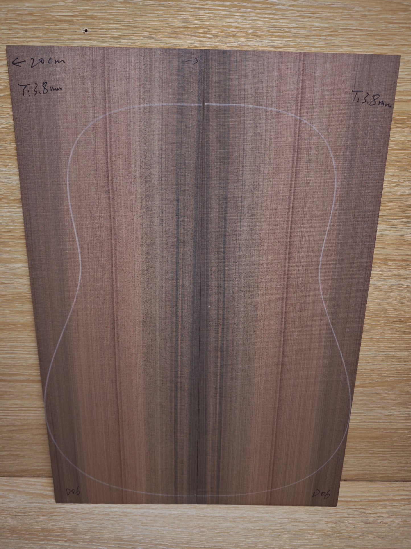 MA sinker redwood guitar top set #D06