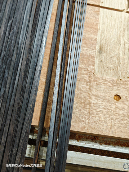 African Blackwood guitar binding