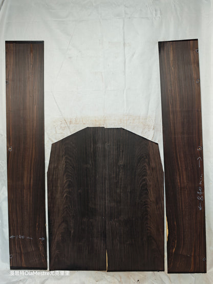 #29 african blackwood back&sides guitar set