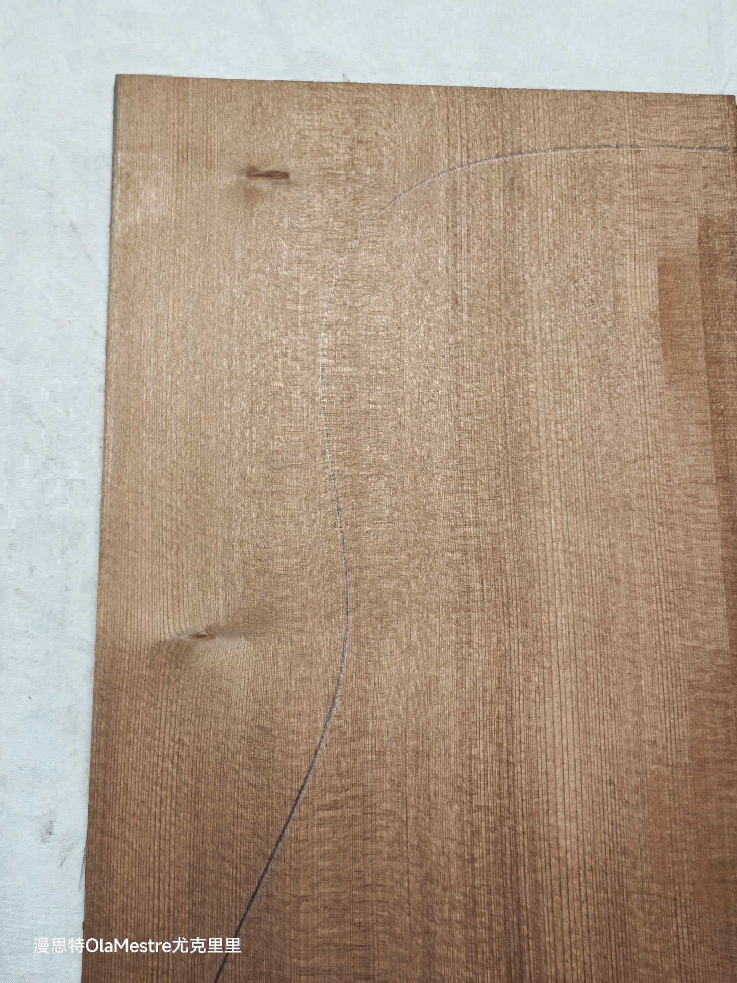 S01 sinker redwood guitar top set