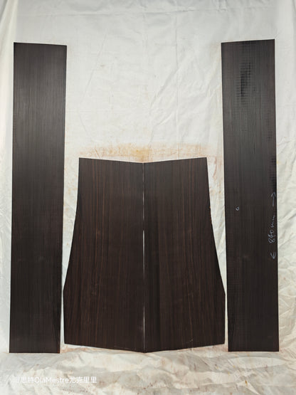 MA02 Quartersawn african blackwood back&sides guitar set with CITES