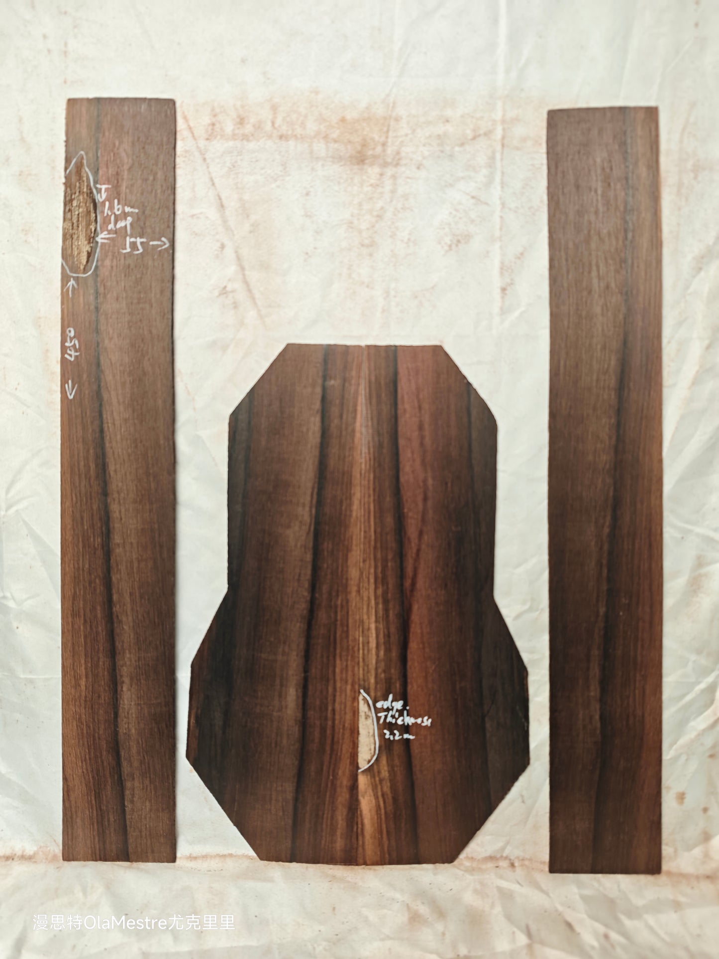 #10 Brazilian Rosewood Ukulele set with CITES-Certified