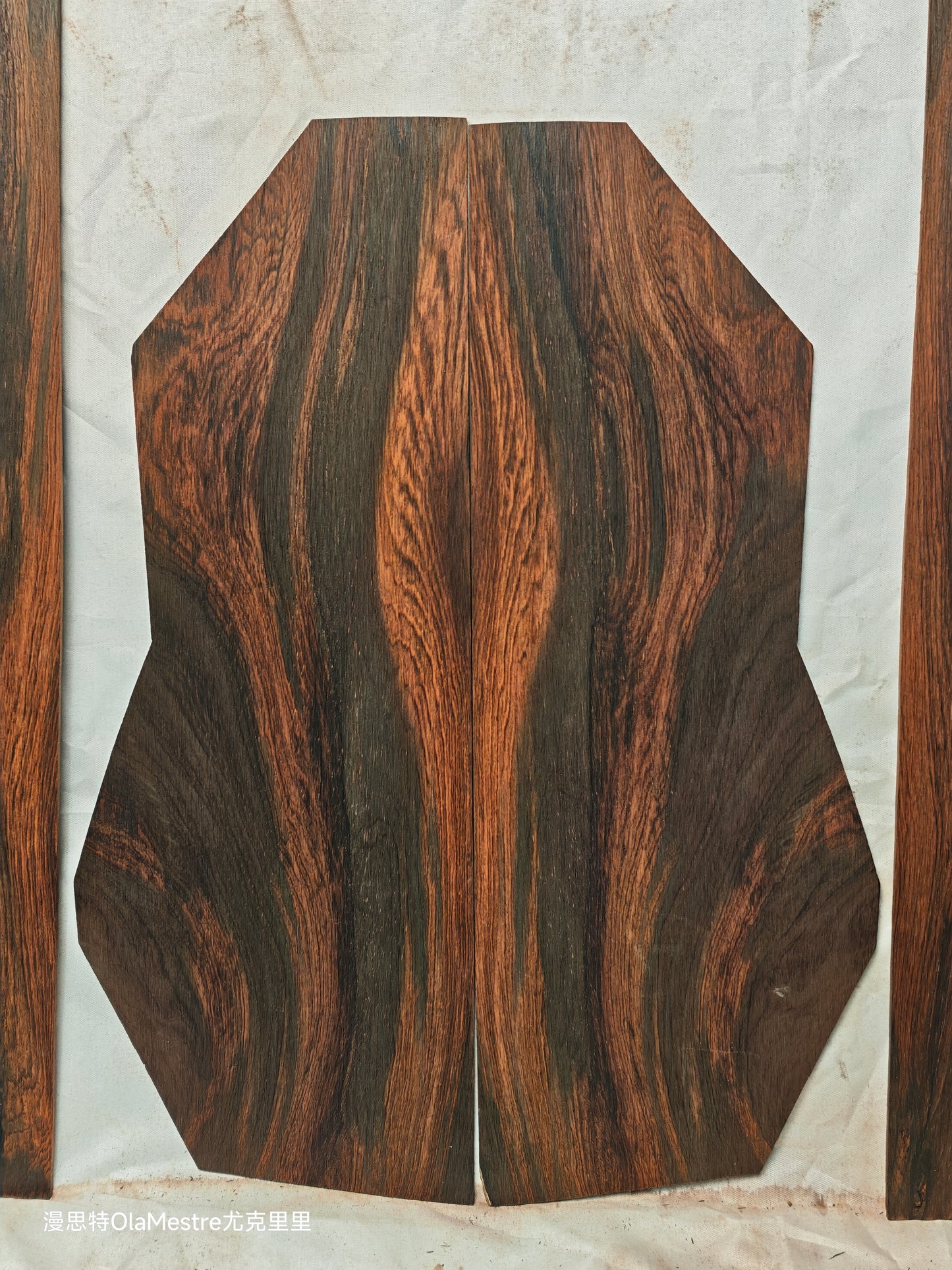 #12 Brazilian Rosewood Ukulele set  with CITES-Certified