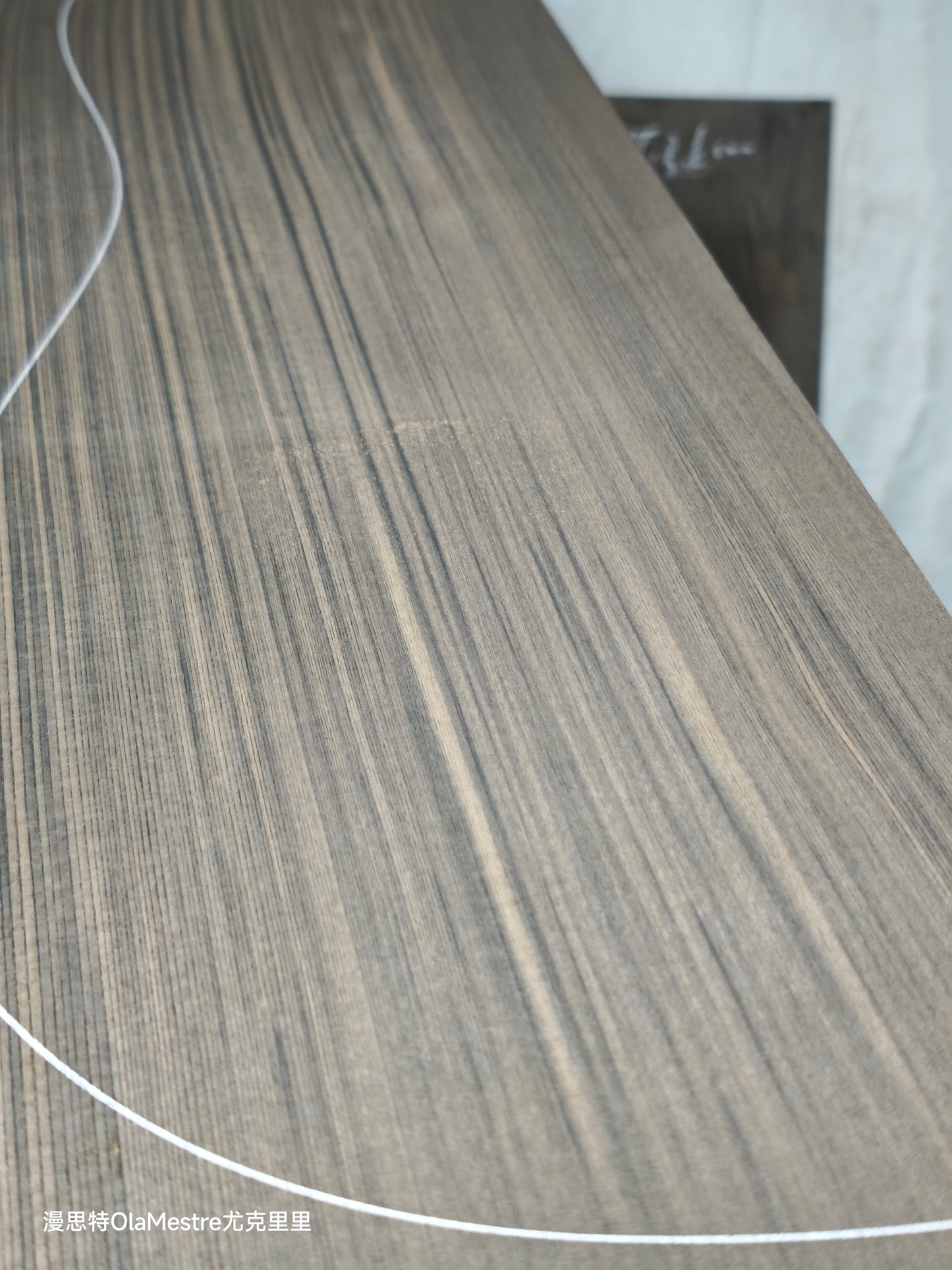 #DG02 Black 'Dragon Spruce' Ancient Sinker Chinese Spruce guitar top