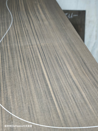 #DG02 Black 'Dragon Spruce' Ancient Sinker Chinese Spruce guitar top